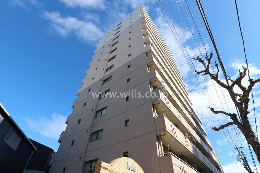 一光大井ハイツ高蔵西館の外観（北西側から）