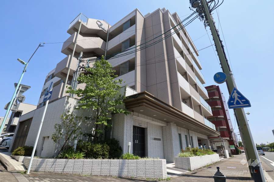 カルティア西高蔵の外観（北西側から）