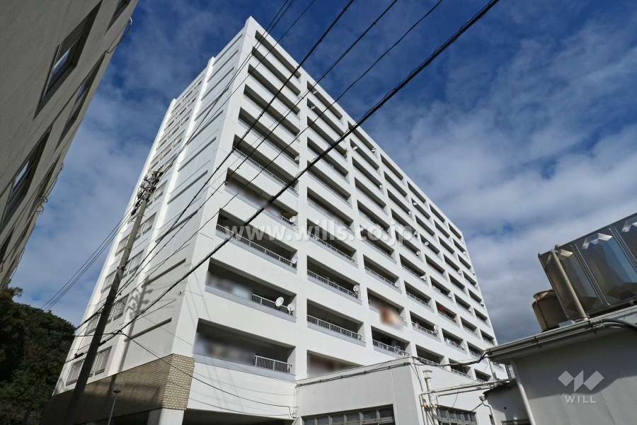 パークサイドレジデンス神宮苑の外観（南西側から）