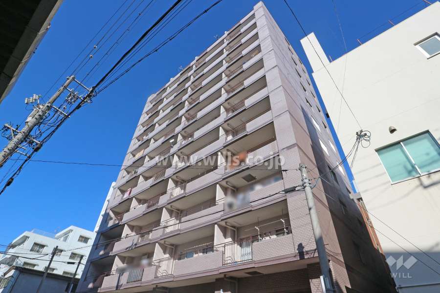 イトーピア紅葉舎金山マンションの外観（南東側から）