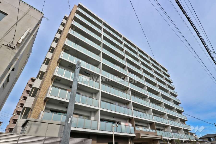 カルティア熱田六番町の外観（南西側から）