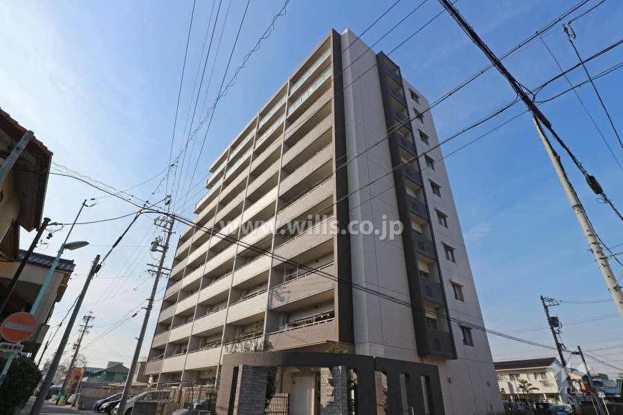ファミリアーレ熱田五番町の外観（南東側から）