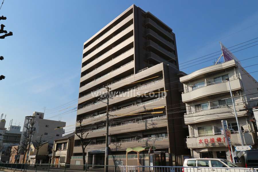 グランコート東海通の外観（南東側から）