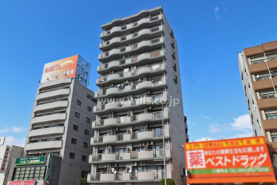 荘苑熱田の外観（南東側から）