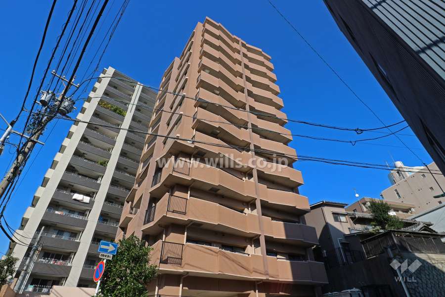 コンセール金山の外観（南西側から）