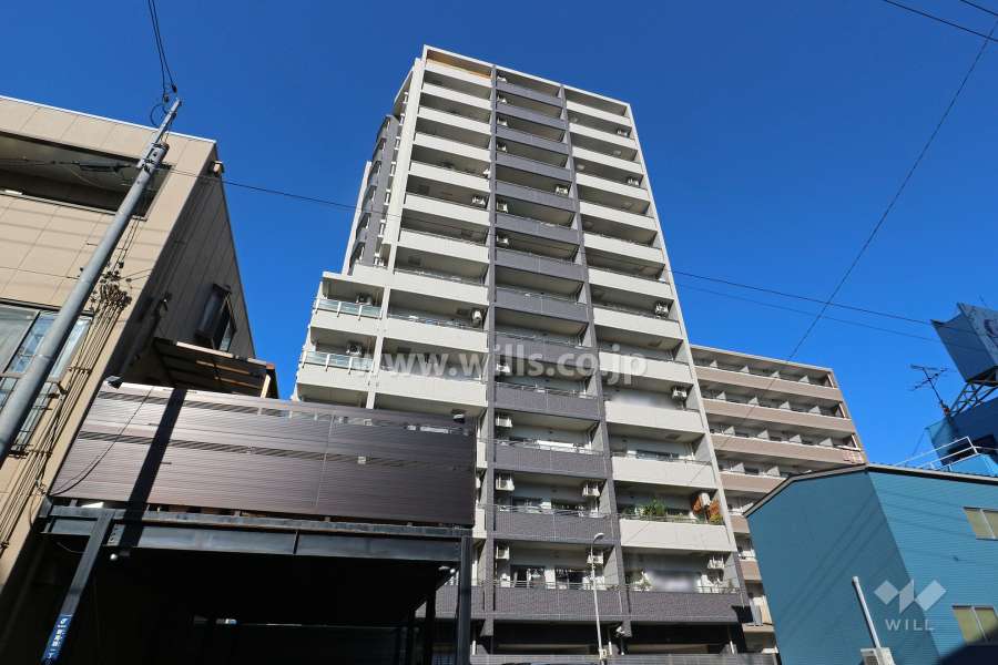 ローレルコート金山の外観（南西側から）