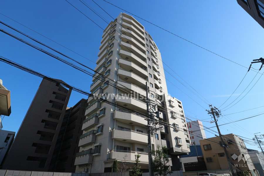 ローレルコート金山の外観（北西側から）
