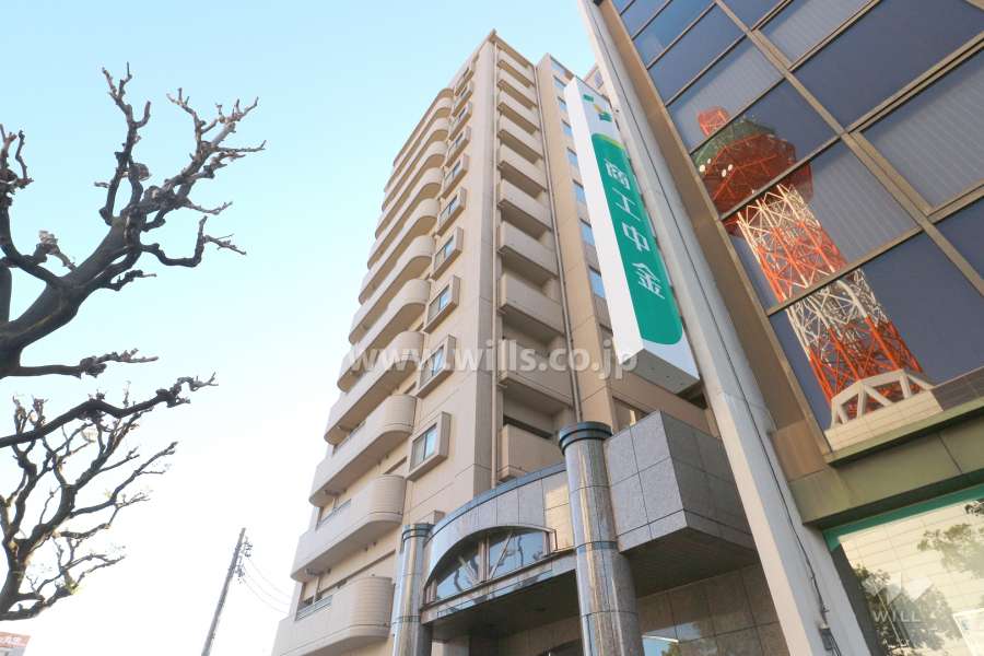 NDSマンション金山の外観（北側から)