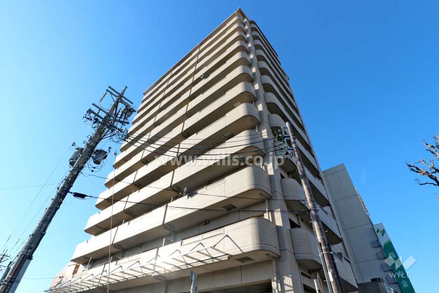 NDSマンション金山の外観(南東側から)