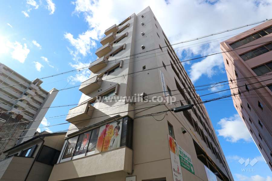 神宮前コーポの外観（北東側から）
