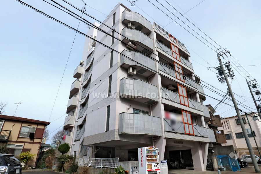 アキュラパークサイド須賀町外観(南側から)