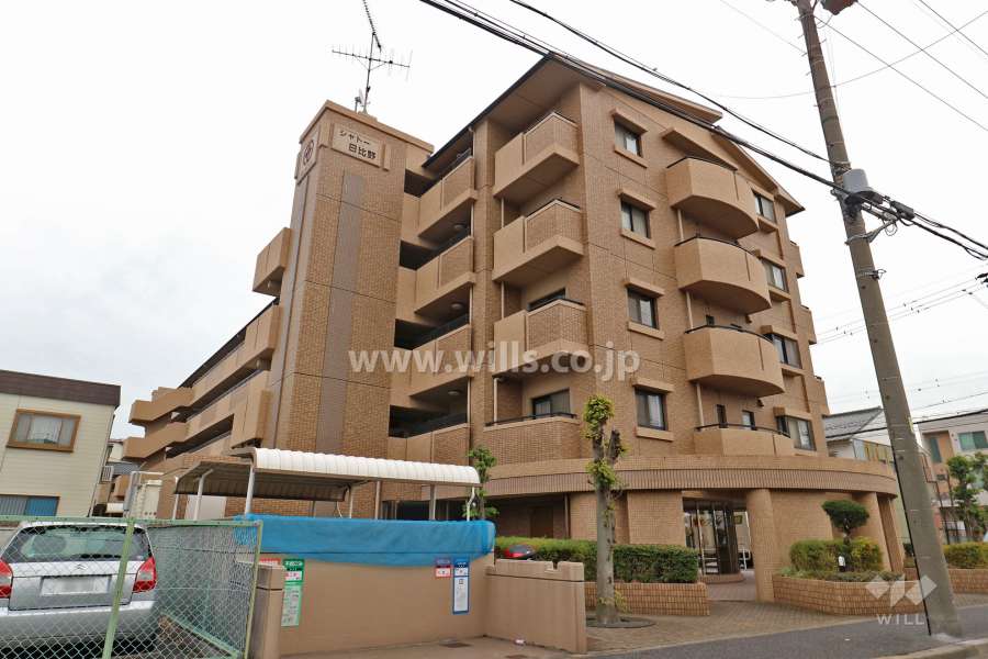 シャトー日比野の外観（北西側から）