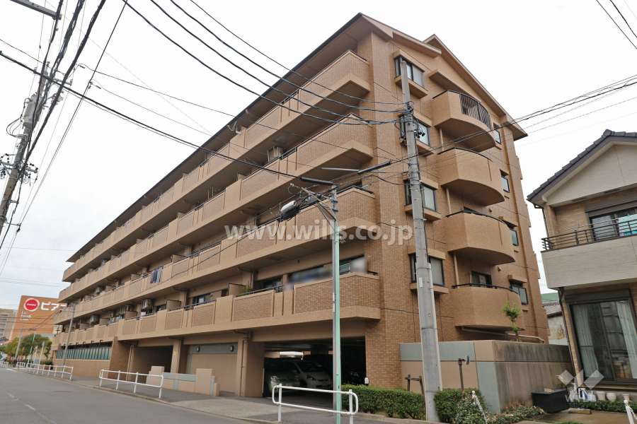 シャトー日比野の外観（南東側から）