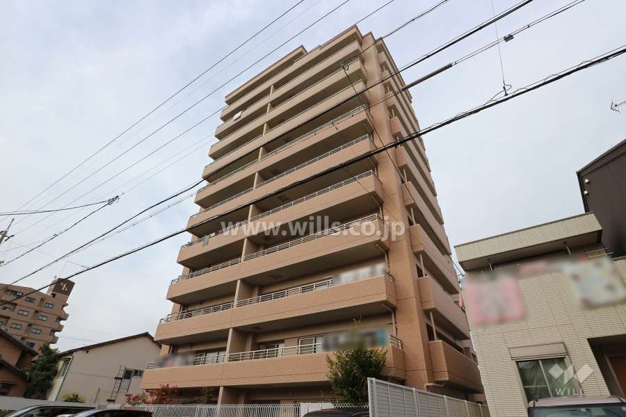 藤和シティホームズ日比野の外観（南東側から）