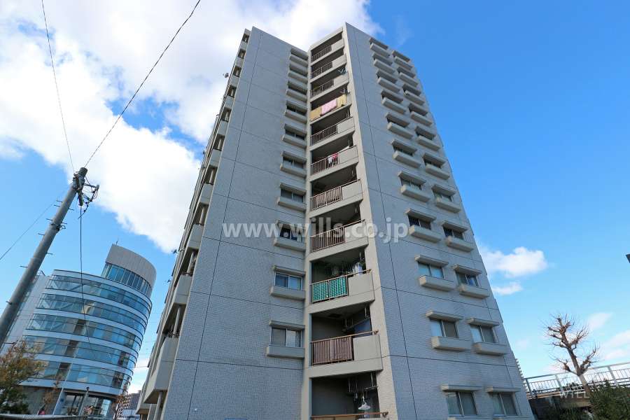 サンロータリー白鳥の外観（南東側から）