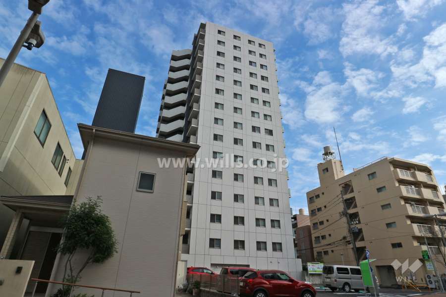 プラセシオン金山の外観（北西側から）