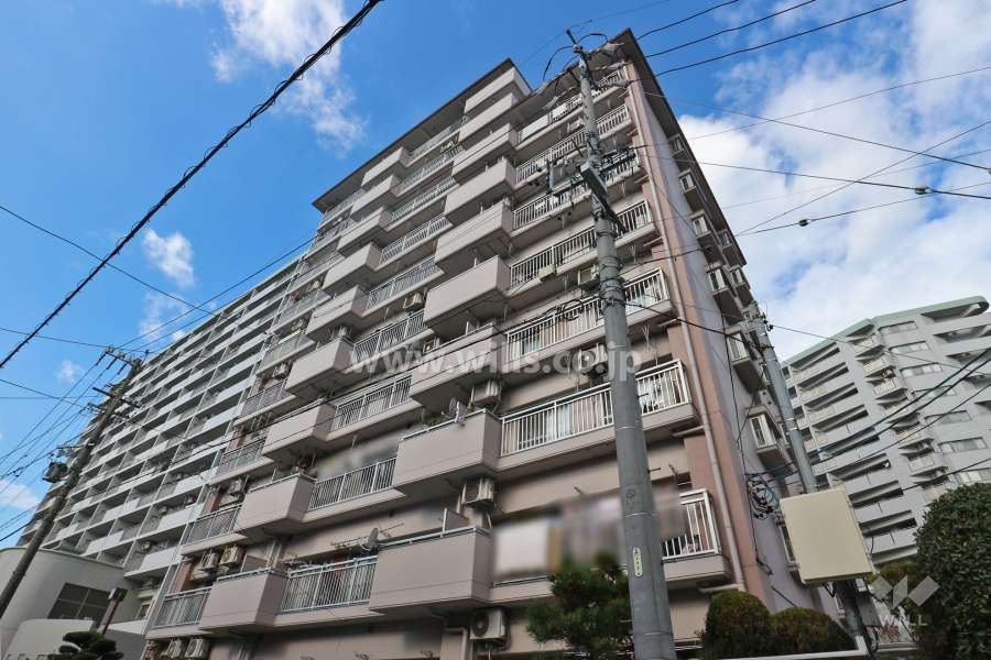 シティコーポひびのの外観（南東側から）
