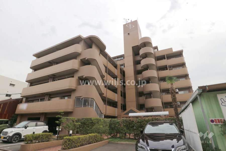 アメニティ日比野の外観(北西側から)