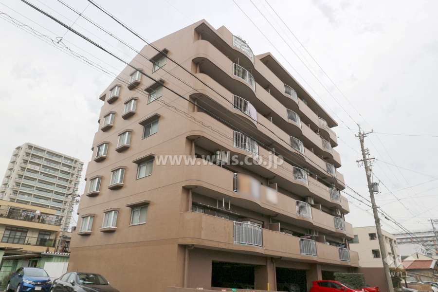 アメニティ日比野の外観(南西側から)