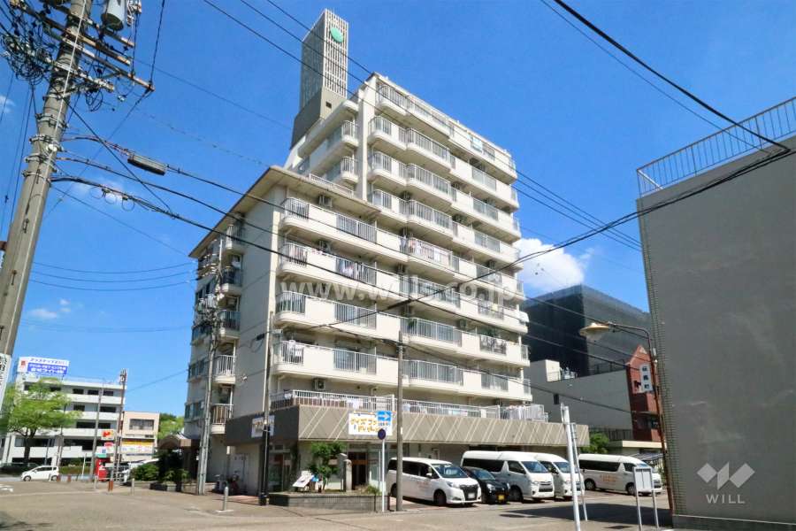 シティコーポ宮の外観(南西側から)