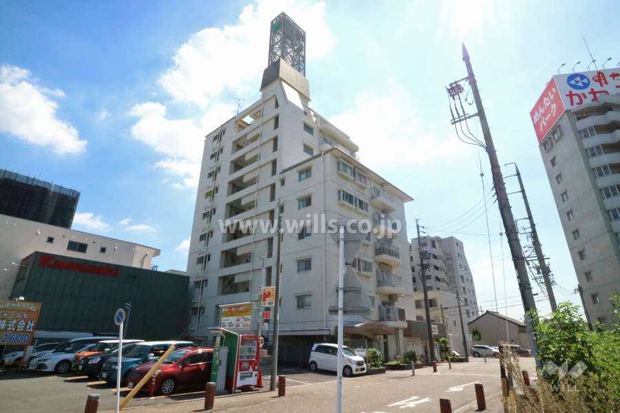 シティコーポ宮の外観(北側から)