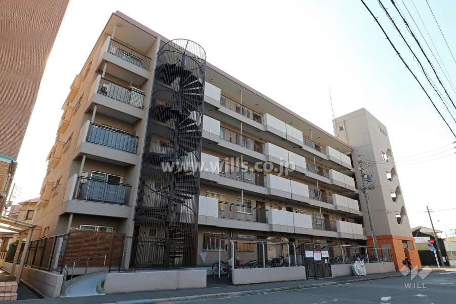 一光ハイツ南一番町の外観（北東側から）
