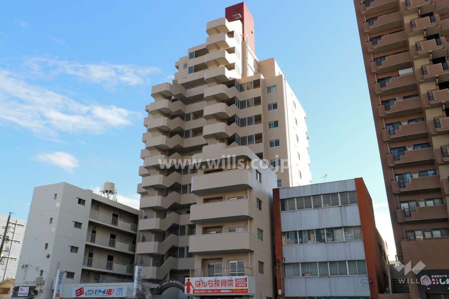 イトーピア六番町マンション外観(北西側から)