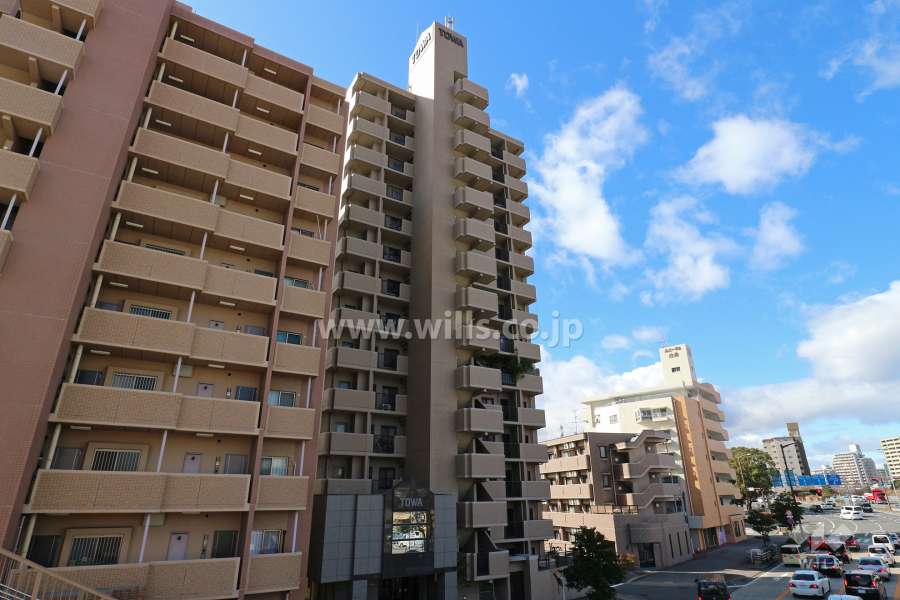 藤和シティコープ白鳥の外観（北東側から）