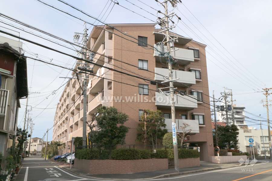 アイルシティ日比野の外観(南東側から)