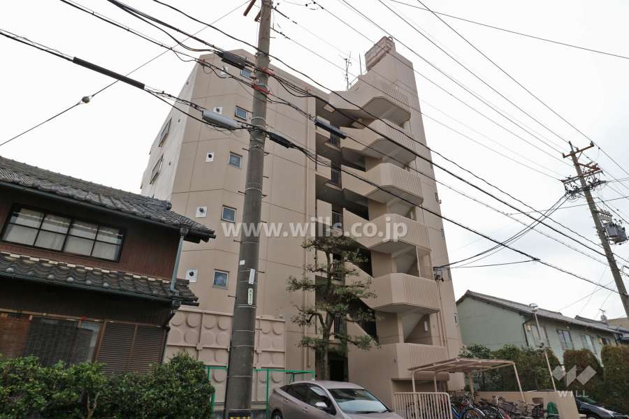 メゾン日比野の外観（北東側から）
