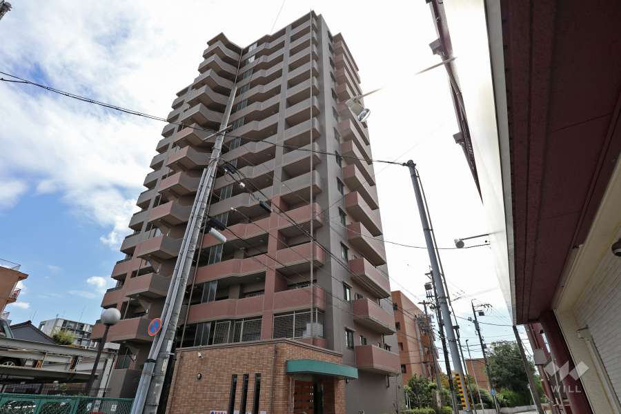メイツ六番町アクトタワーの外観（北西側から）