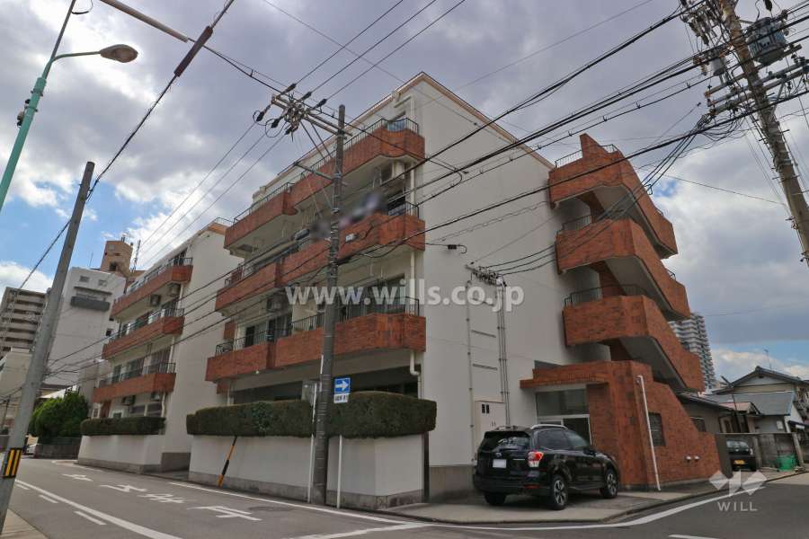 ユニーブルマンション飛騨の外観（北東側から）