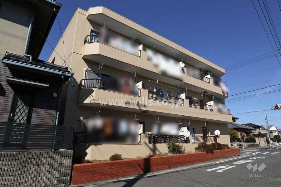 パレス喜惣治の外観（南西側から）