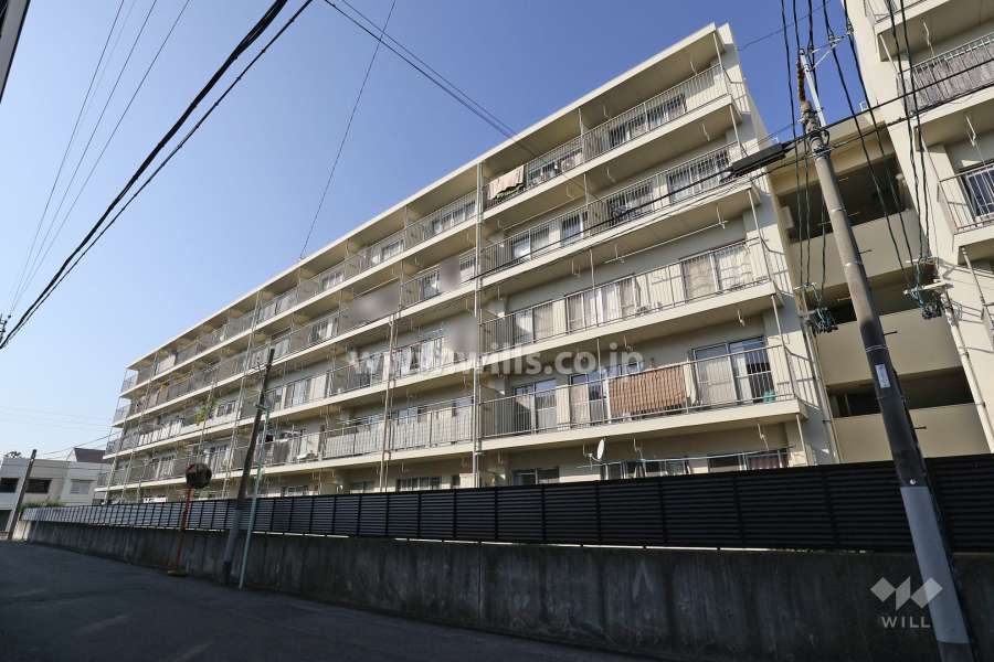 たなばた住宅3号棟の外観（南東側から）