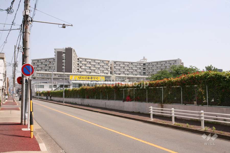 中富住宅の遠景