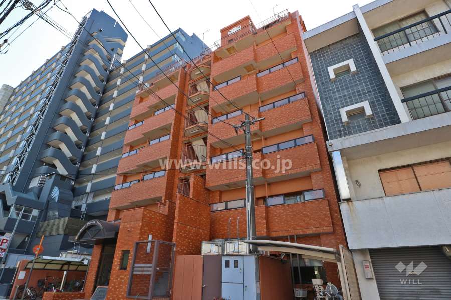 ライオンズマンション黒川の外観（北西側から）
