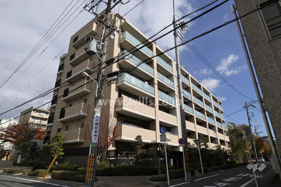プレイズ平安通の外観（南西側から）
