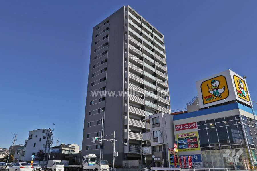 ロフティ大曽根の外観（南西側から）