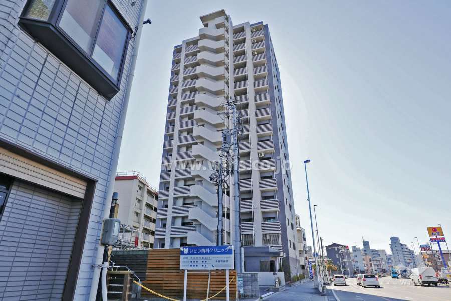 ロフティ大曽根の外観（北西側から）