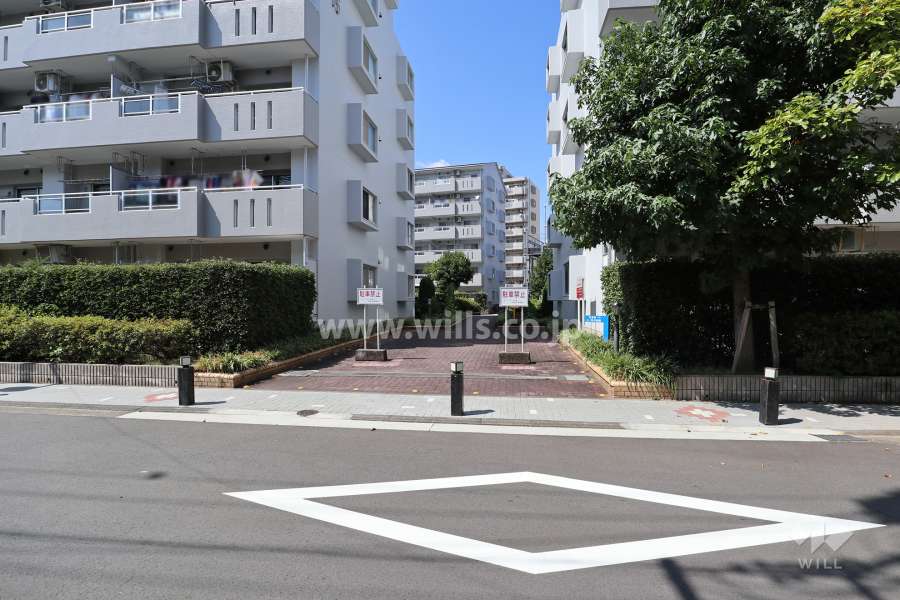 敷地東側の共有通路