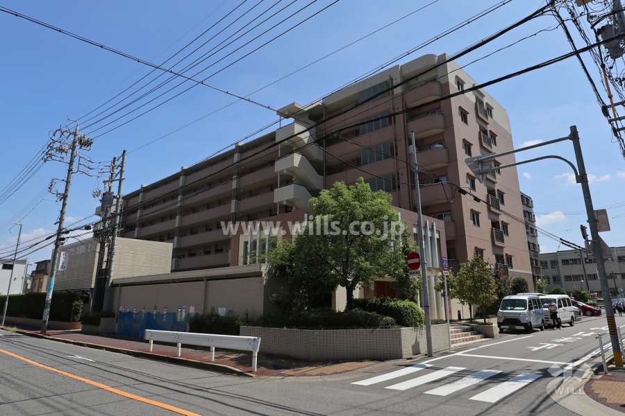パークホームズ黒川の外観（北西側から）