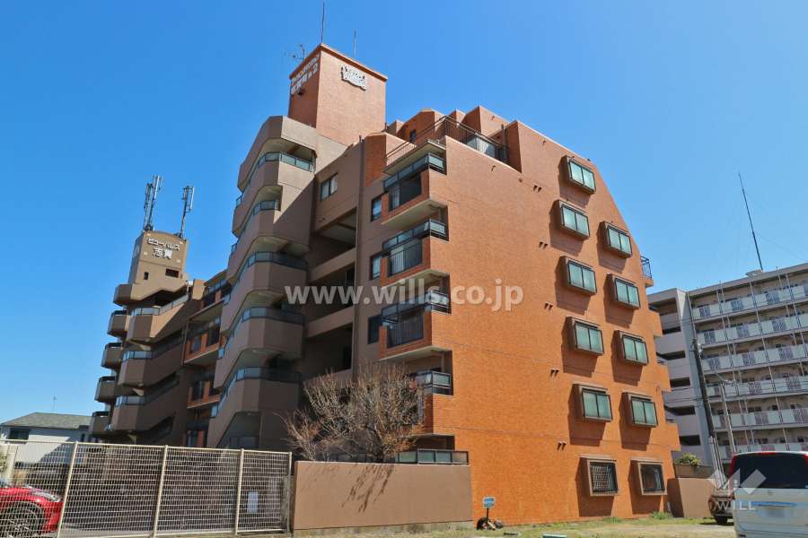ライオンズマンション志賀町第2の外観（北西側から）