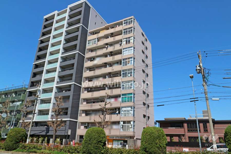 カーサ平安の外観（南東側から)