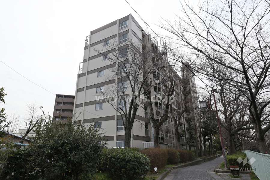 上飯田コーポラスの外観（北東側から）