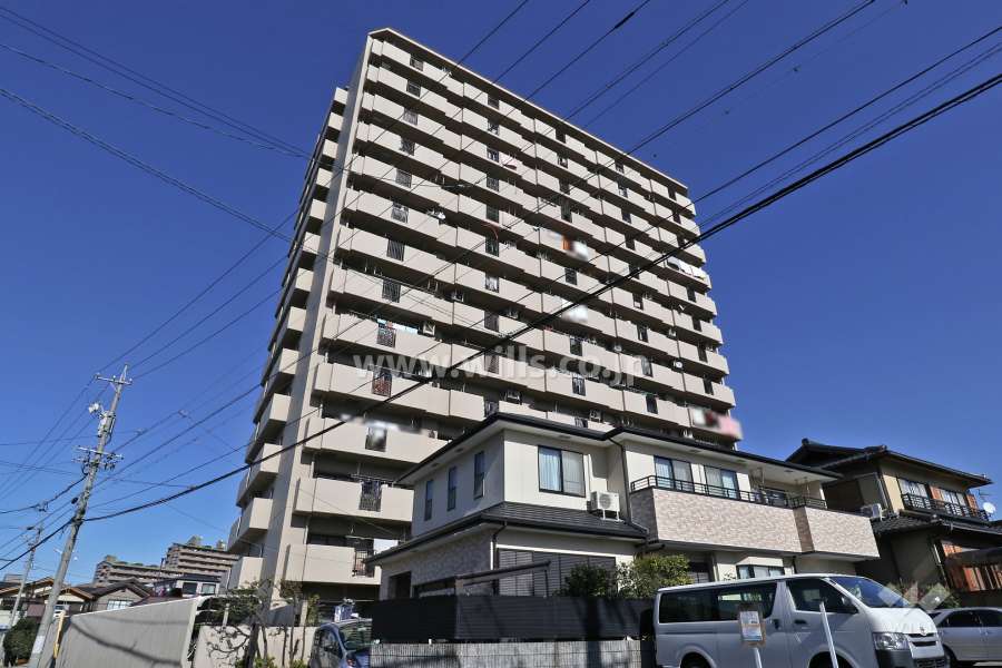 ユニーブル大曽根の外観（南西側から）