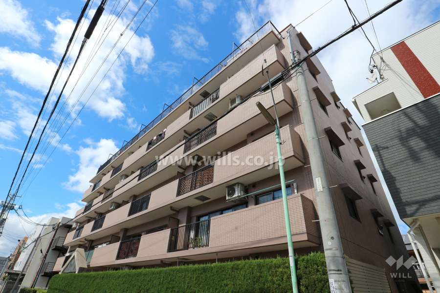 シティオ平安通の外観（南東側から）