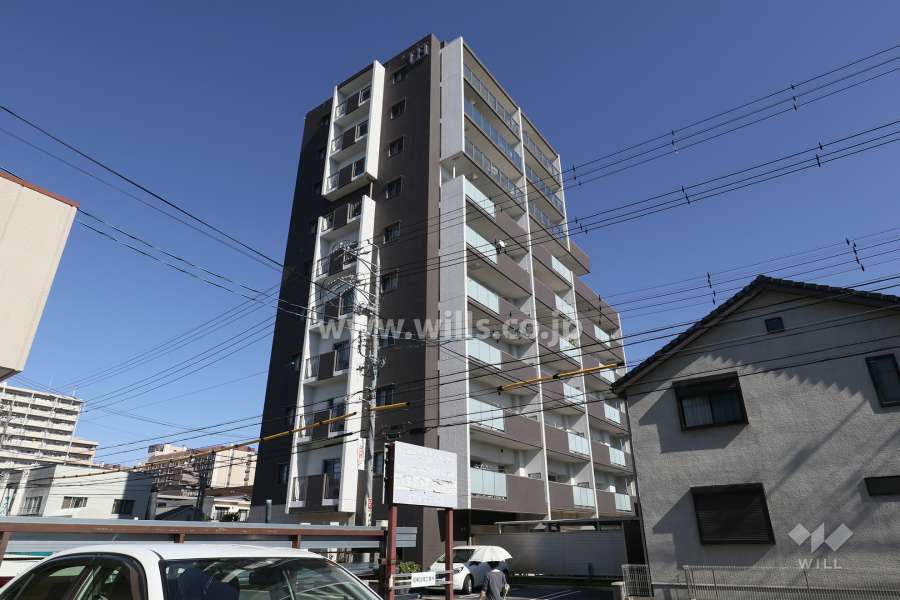 ユーハウス上飯田駅の外観（南西側から）