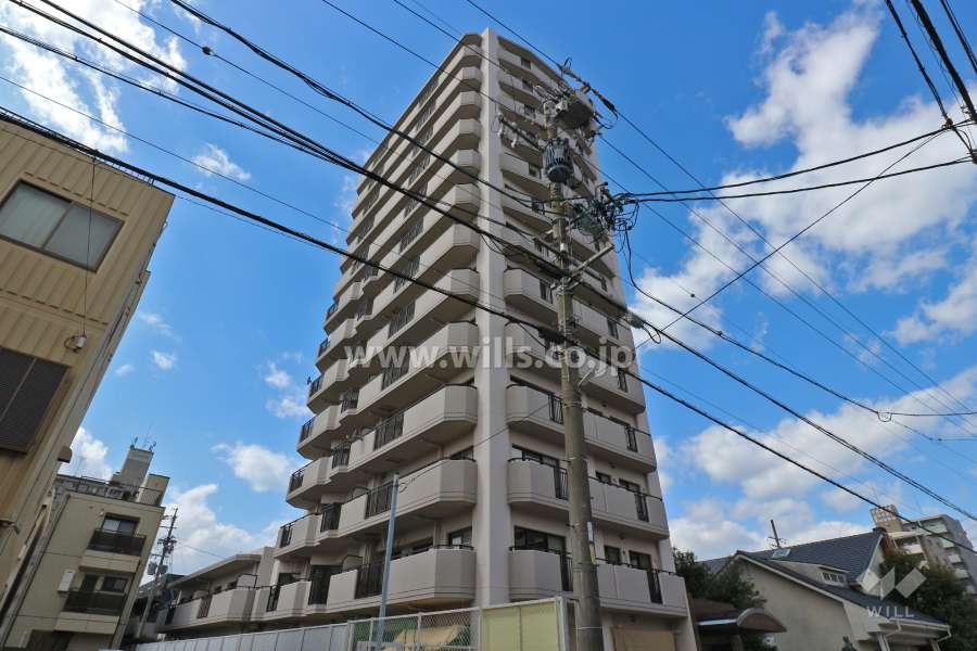 サンパーク志賀本通の外観（南東側から）