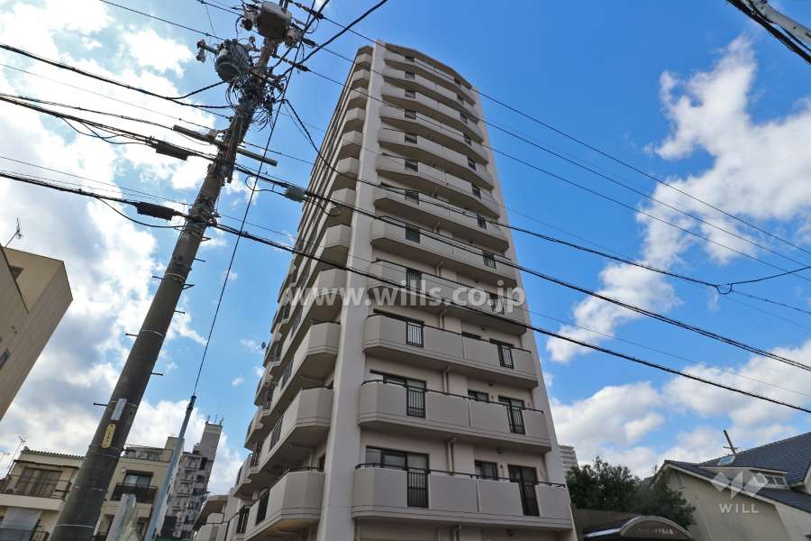 サンパーク志賀本通の外観（東側から）