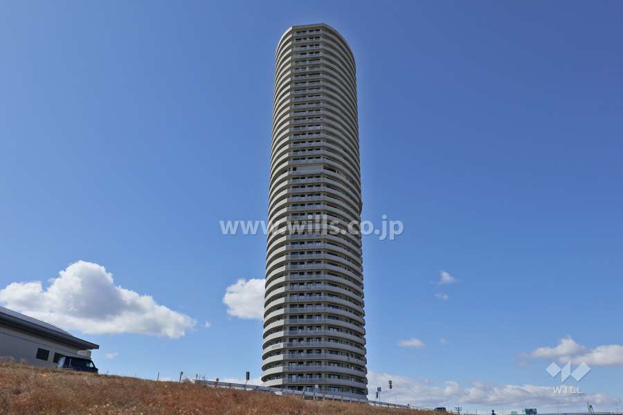 ザ・シーン城北アストロタワーの外観（北側から）